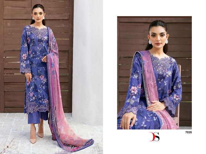 Ramsha Rangrez Luxury Lawn 24 Vol 3 By Deepsy Cotton Pakistani Suits Wholesale Shop In Surat
